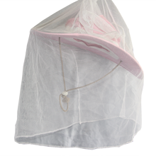 Bughat Pink Original ​Gardening Hat Net Out